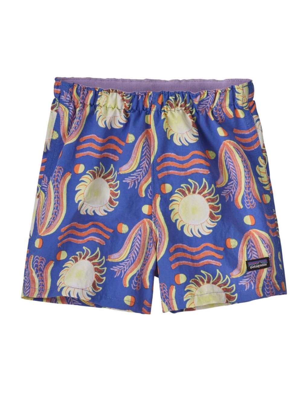Patagonia Baby Baggies Hobson Float Blue Sz 3-6M